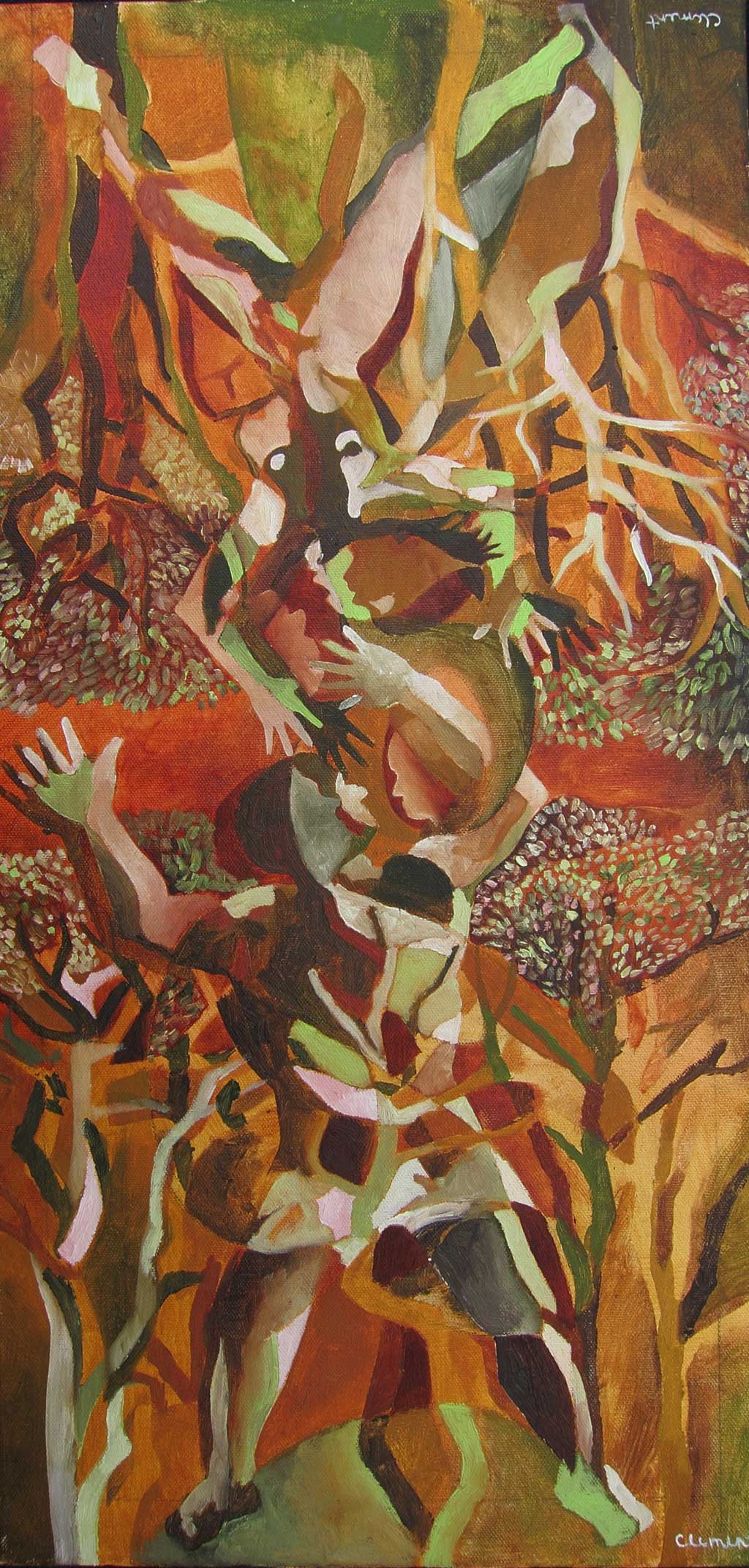 Worlds United PAinting by Artist Rick Clement